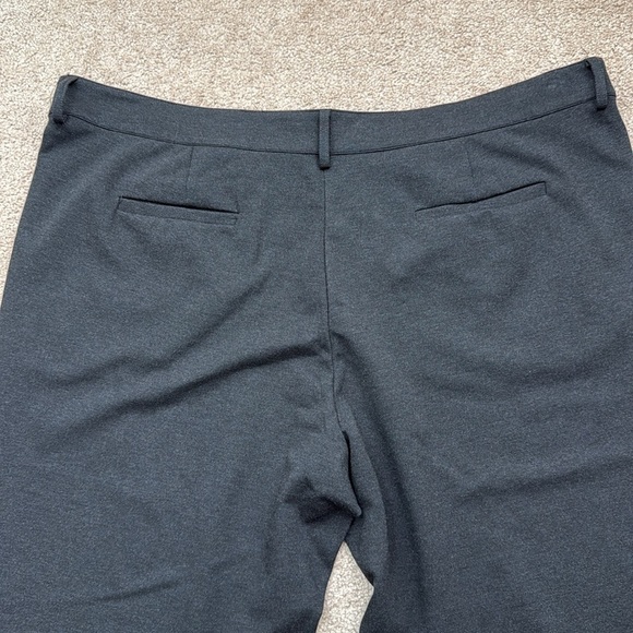 NWT Universal Standard High Rise Cigarette Skinny Charcoal Cropped Pants Size XL - Picture 4 of 8